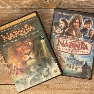 🦁2 Narnia Movies dvds🦁
